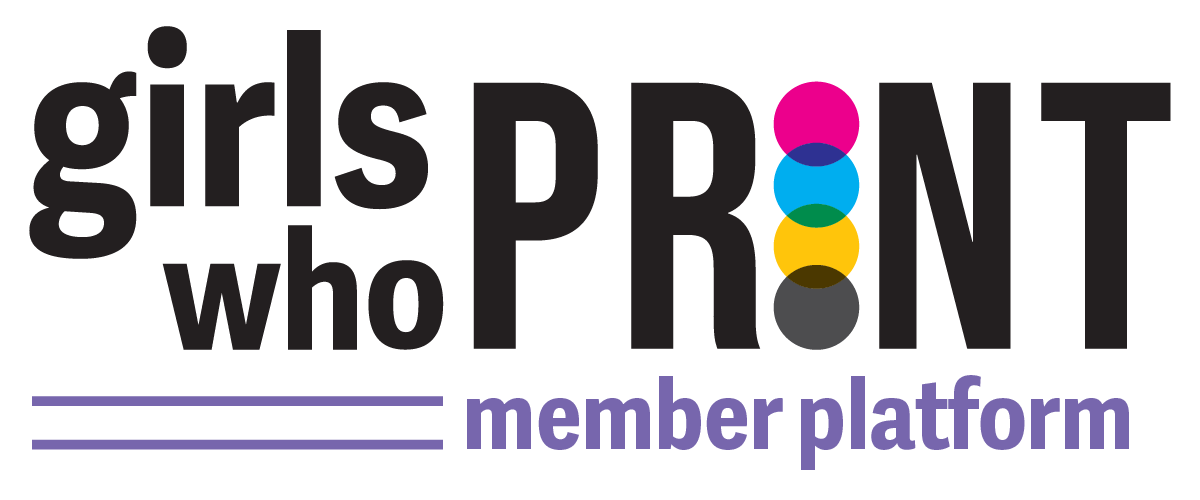 Girls Who Print Organization Women in Print Membership Organization for women in print